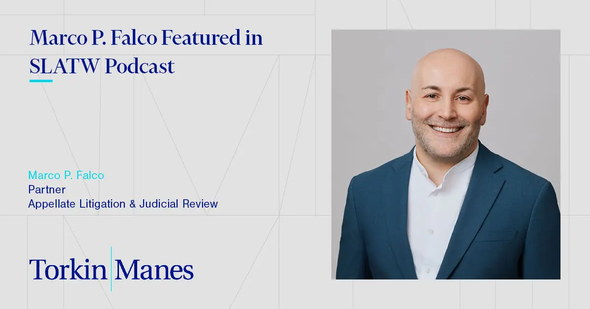 Marco P. Falco Featured in SLATW Podcast