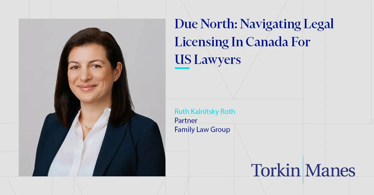 Ruth Kalnitsky Roth featured in Above The Law